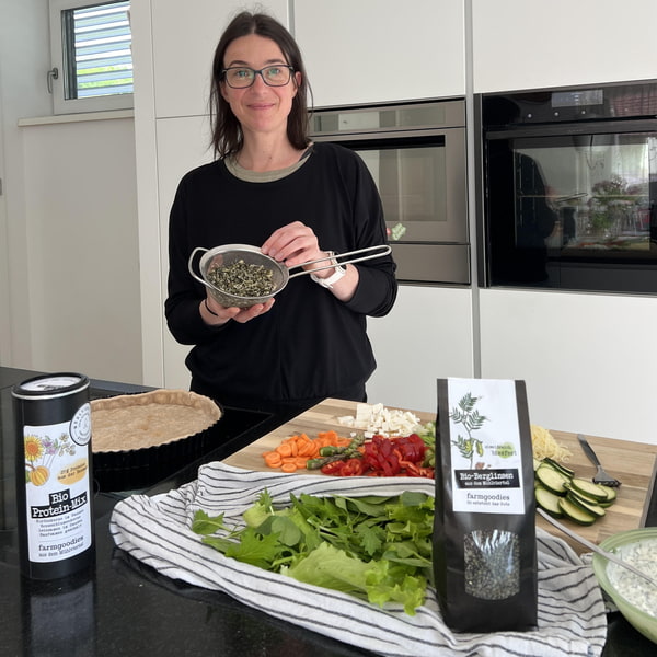 🍴VOLLKORN-QUICHE mit Gemüsefülle